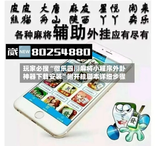 玩家必搜“微乐四川麻将小程序外卦神器下载安装”附开挂脚本详细步骤-第2张图片