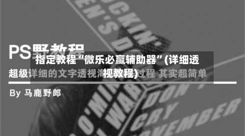 指定教程“微乐必赢辅助器”(详细透视教程)-第3张图片