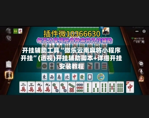 开挂辅助工具“微乐云南麻将小程序开挂”(透视)开挂辅助脚本+详细开挂安装教程-第2张图片