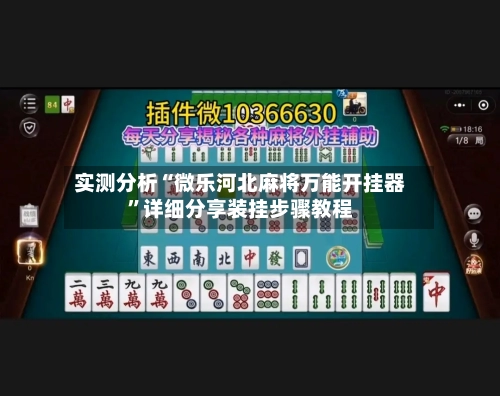 实测分析“微乐河北麻将万能开挂器”详细分享装挂步骤教程-第2张图片