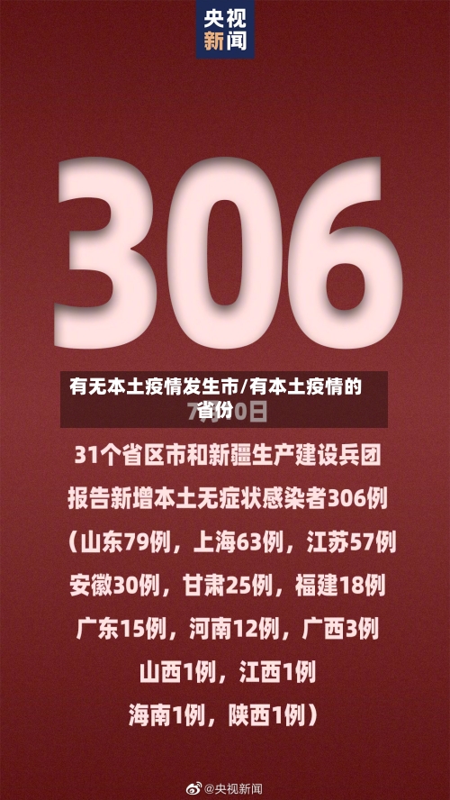 有无本土疫情发生市/有本土疫情的省份