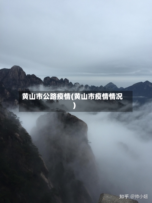 黄山市公路疫情(黄山市疫情情况)