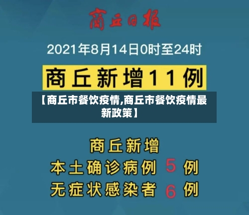 【商丘市餐饮疫情,商丘市餐饮疫情最新政策】