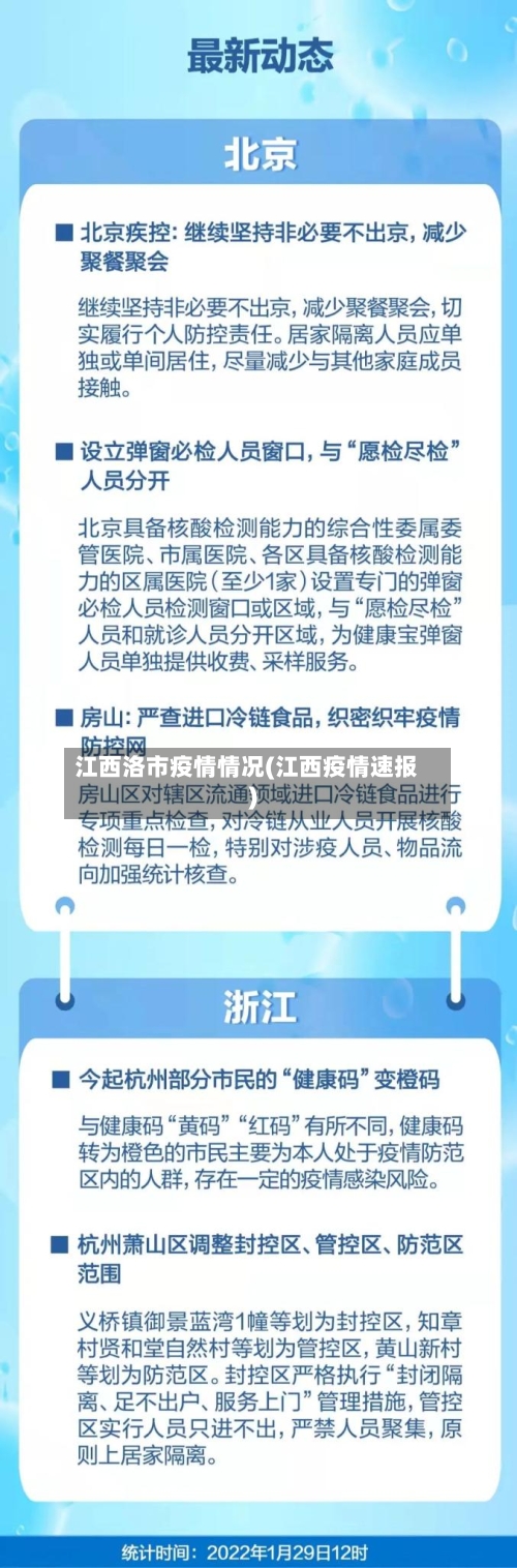 江西洛市疫情情况(江西疫情速报)