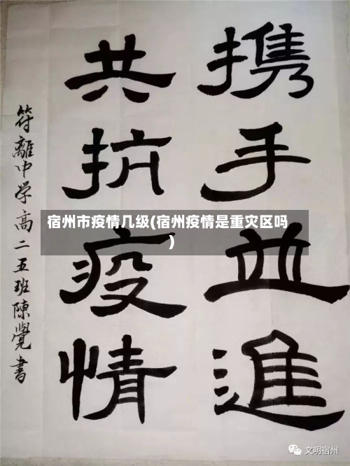 宿州市疫情几级(宿州疫情是重灾区吗)