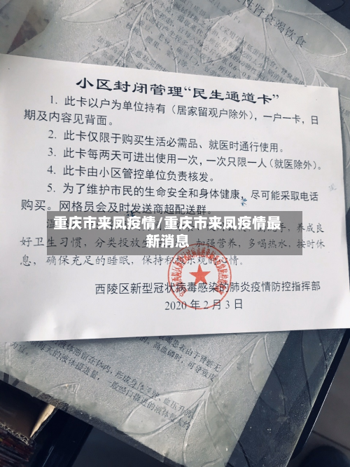 重庆市来凤疫情/重庆市来凤疫情最新消息-第2张图片