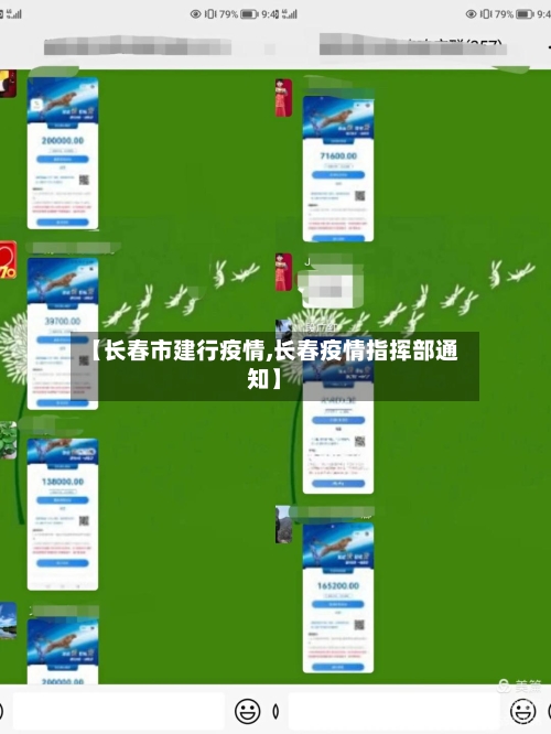 【长春市建行疫情,长春疫情指挥部通知】