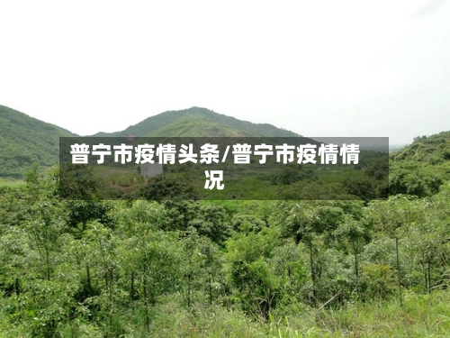 普宁市疫情头条/普宁市疫情情况-第3张图片