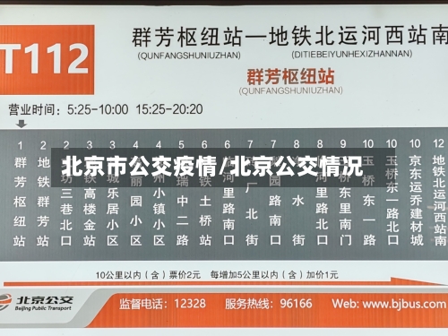 北京市公交疫情/北京公交情况