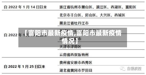 【富阳市最新疫情,富阳市最新疫情情况】