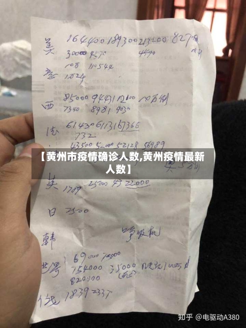 【黄州市疫情确诊人数,黄州疫情最新人数】